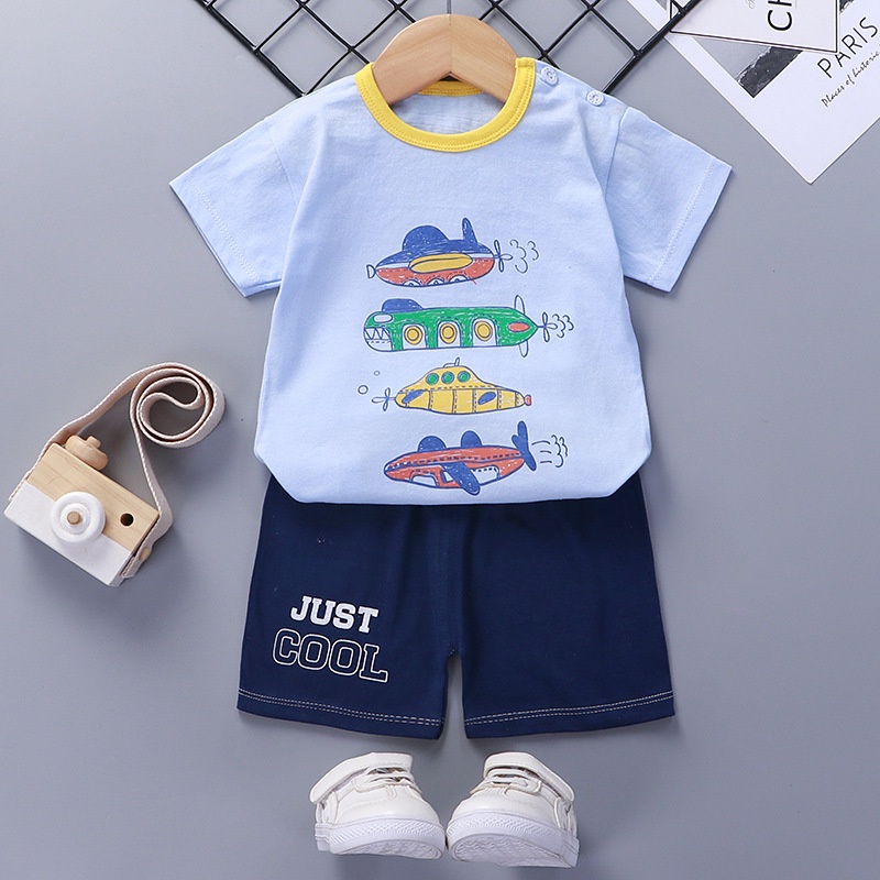 Setelan baju dan celana anak import bahan berkualitas unisex cowok cewek ukuran lengkap