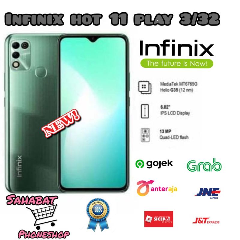 INFINIX HOT 11 PLAY RAM 4/64 GB