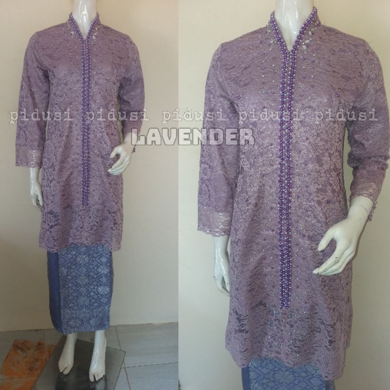 KEBAYA PESTA / KEBAYA BROKAT PAYET / KEBAYA BROKAT TUNIK