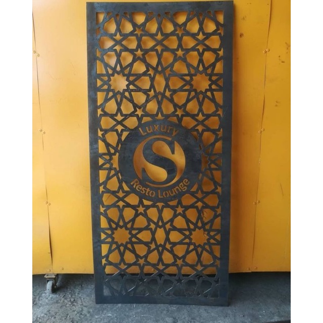 Ornamen Pagar Cutting | Walldecor | Cutting Plat | Pagar Minimalis | Ornamen