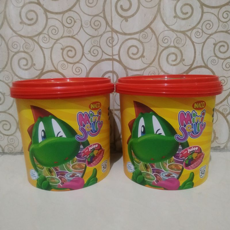 INACO JELLY TOPLES / INACO MINI JELLY 750 GRAM ISI 50 CUPS