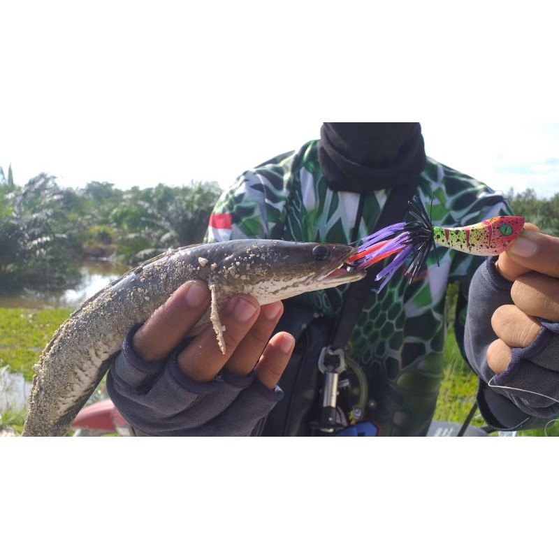 JUMP FROG GEOL (WTD)OF LURE 4,5CM I UMPAN CASTING IKAN GABUS DAN TOMAN