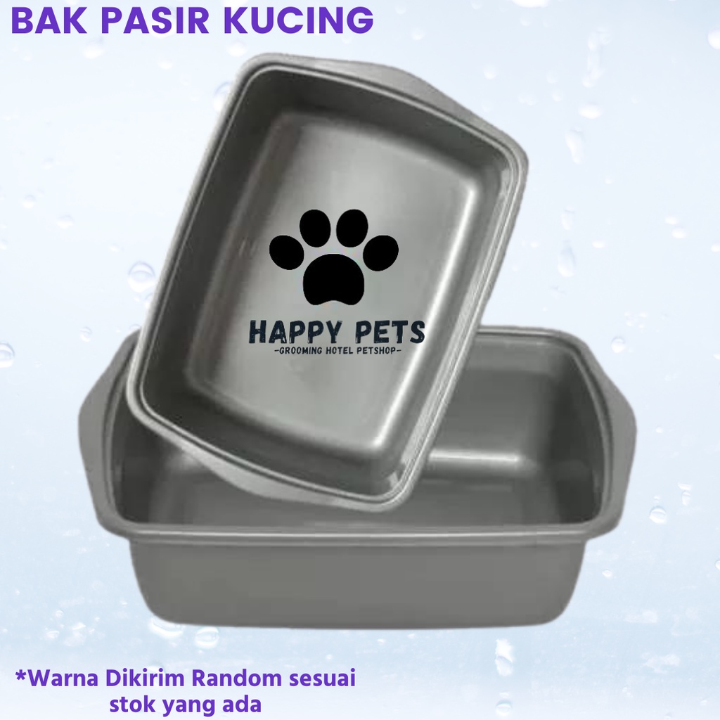 Paket hemat bak pasir pup kucing gratis pasir / cat litter kucing