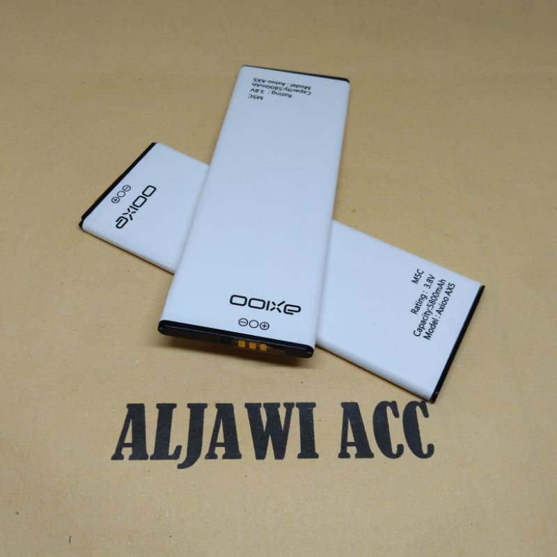 Batre Batere Baterai Axio AX5 Axioo M5C - Original Battery Handphone