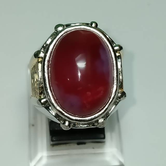 Cincin batu akik rubah banyuwangi