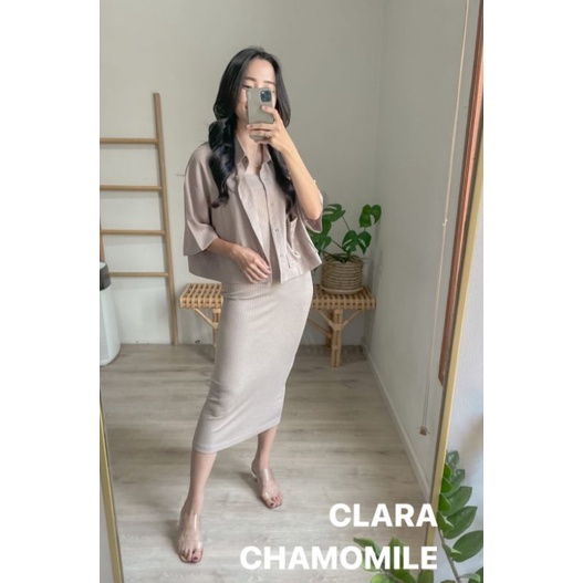 Maven clara top in chamomile