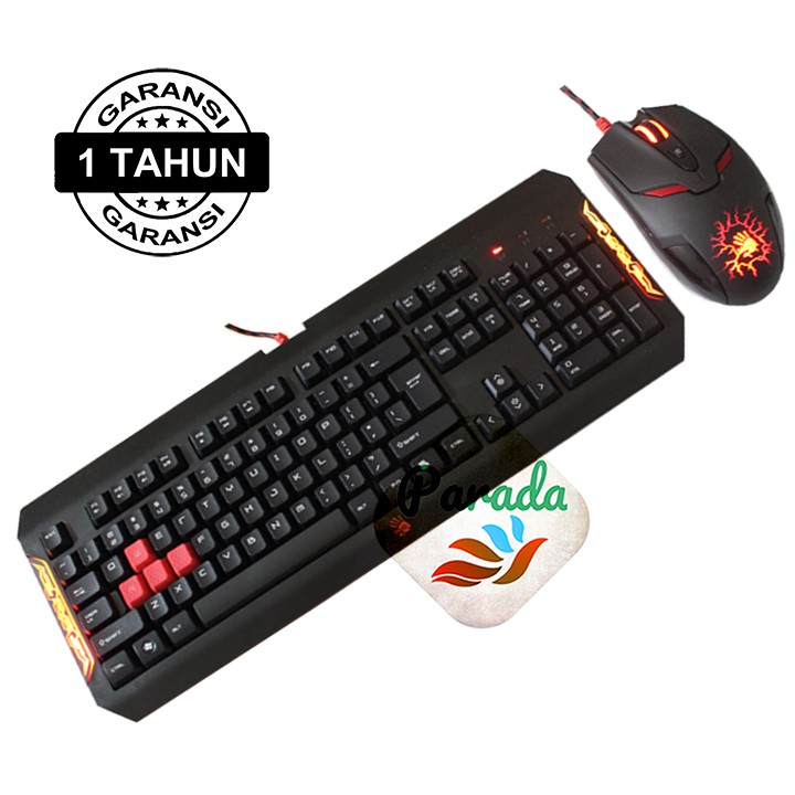 Keyboard Mouse Gaming Bloody Q1100, Original