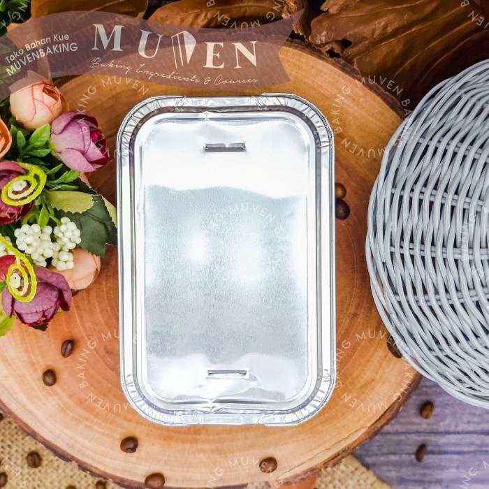 Foil | Alumunium Foil Tray Bx 4381 + Tutup Aluminium Kotak Lasagna Schotel