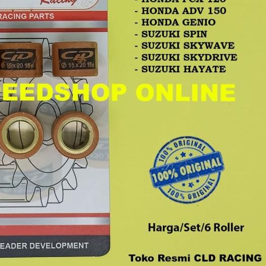 ☂ Roller CLD Vario 125/150,PCX 125/150,Skywave,Skydrive,Hayate,Spin 15gr ➻