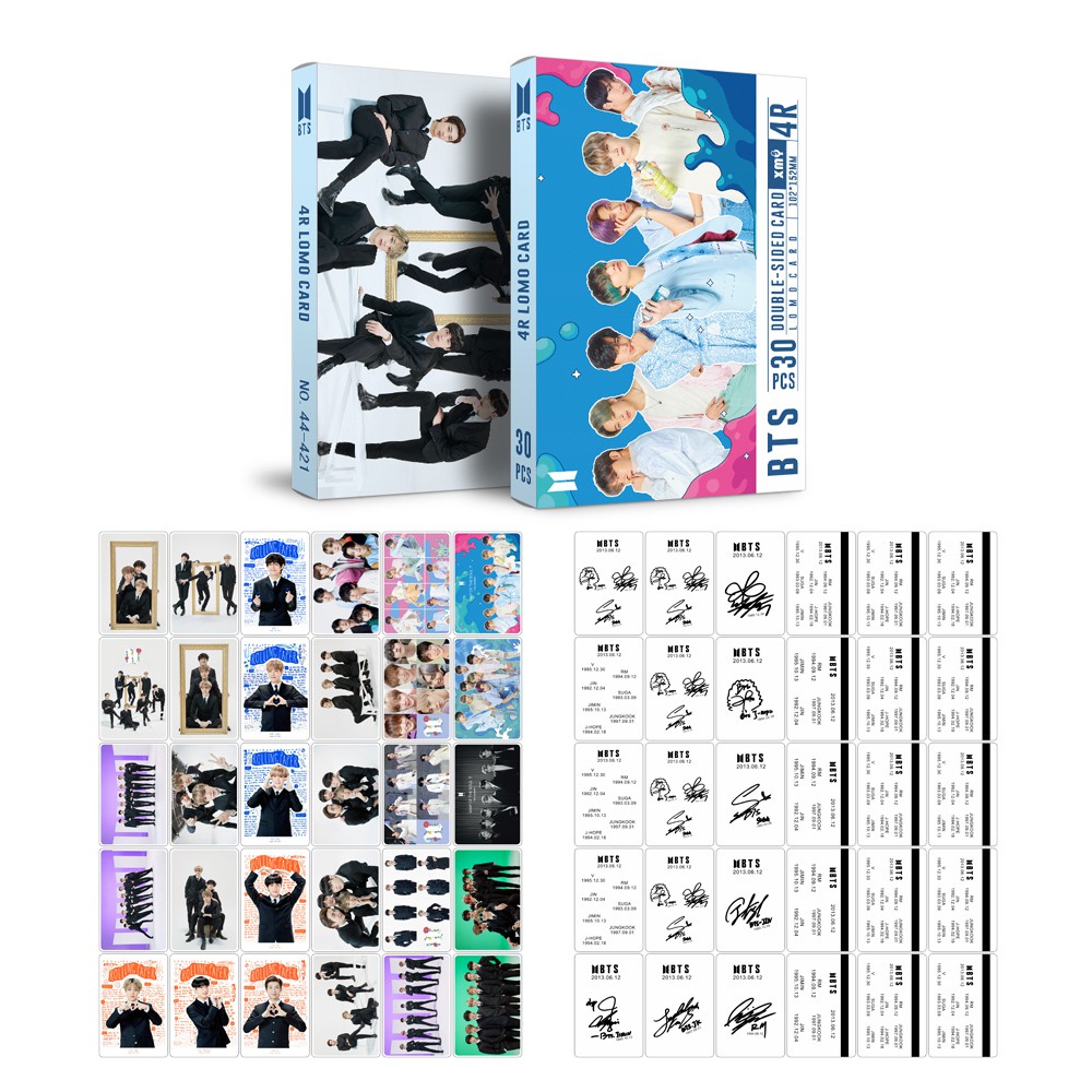 [BS] BISA COD 30pcs 4R Photo Card BTS BT21 KPOP Stray Kids Twice - KP564