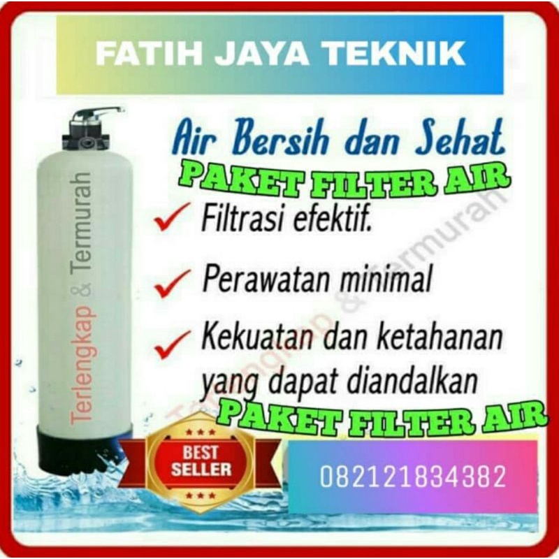Paket Filter Air PAM Rumah Tangga Filter Penyaring Air Sumur
