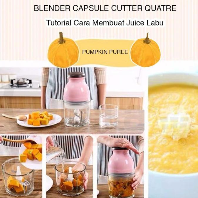 cod blender charger juice cup Blender Kapsul | Blender Portable mini Kapsul cutter Quatre Hand