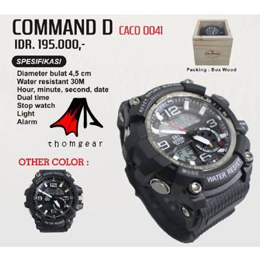 Cotrek Commando Caco 0041 Jam Tangan Outdoor Thomgear Paiton Probolinggo