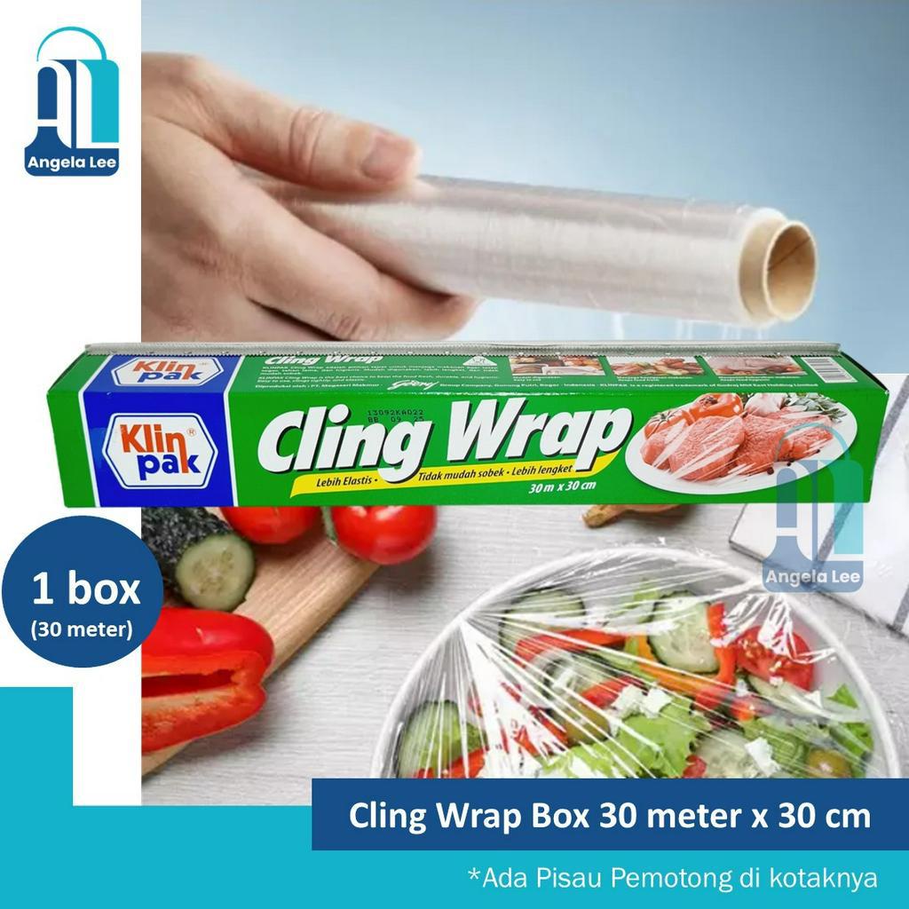 Klinpak Cling Wrap Regular Box 30m x 30cm - Plastik Wrapping makanan