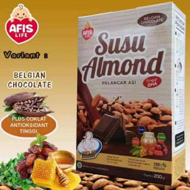 Susu almond pelancar asi