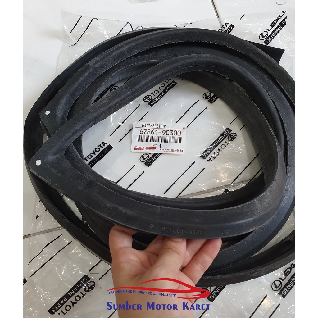 Karet Pintu Depan Hardtop FJ/BJ 40/45 2F Orisinil Toyota Japan