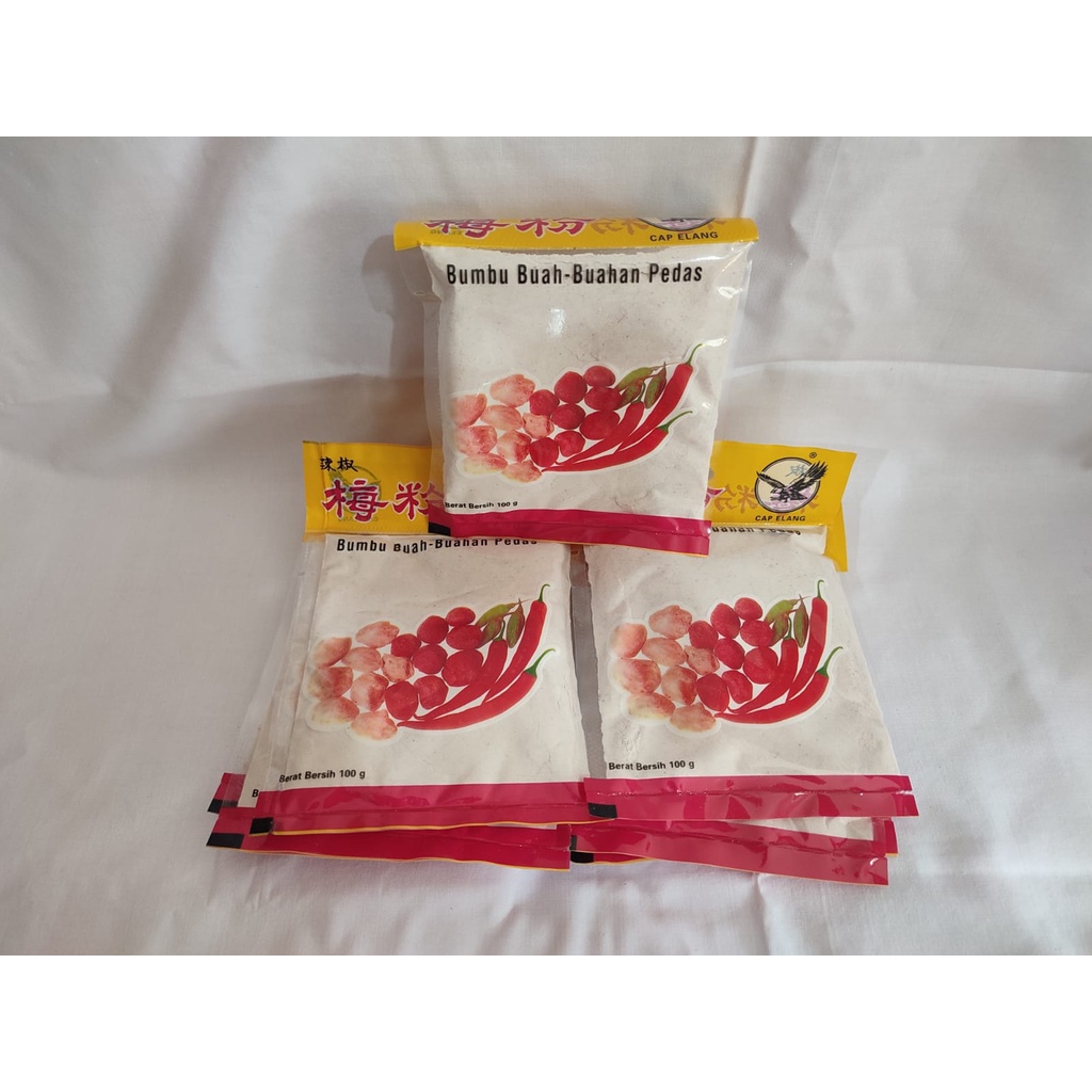 

Bumbu Buah BUNGKUS / Garam Buah BUNGKUS 100g CAP ELANG