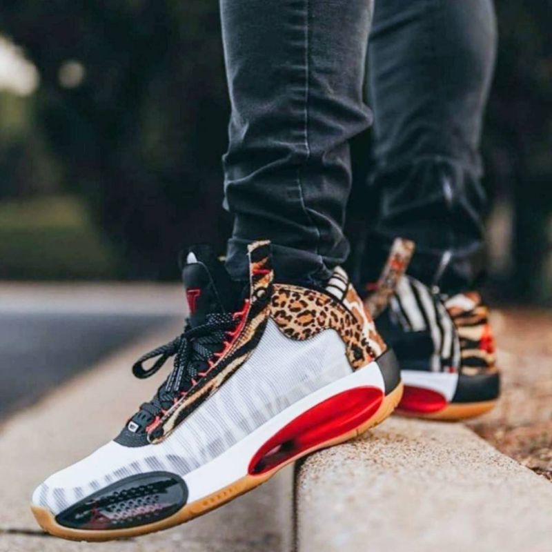 Nike Air Jordan 34 Pe X Jayson Tatum Welcome To The Zoo Shopee Indonesia