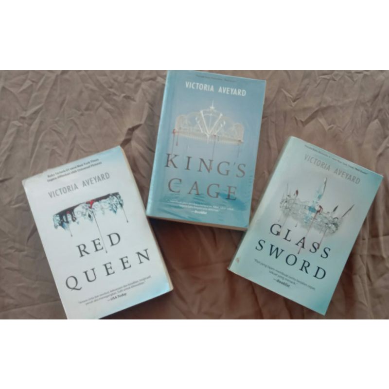 Preloved Buku Serial Red Queen