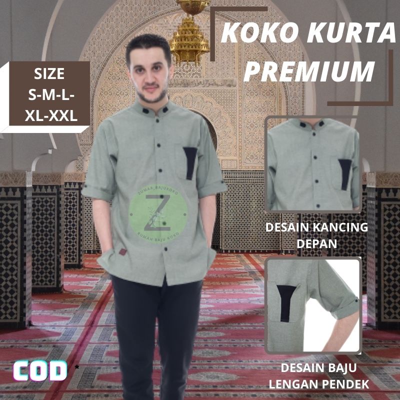 Baju hem kemeja pakaian atasan kokoh koko sholat nibras kurta qurta pakistan takwa taqwa couple kape
