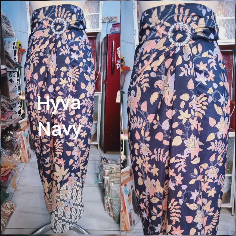 COD PREMIUM ROK LILIT/SERUT BATIK BAWAHAN BATIK rok lilit murah rok batik murah grosir BAWAHAN KEBAYA-LILIT HYVA NAVY
