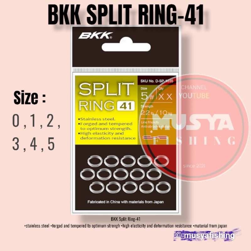 Split Ring Pancing BKK Split Ring-41