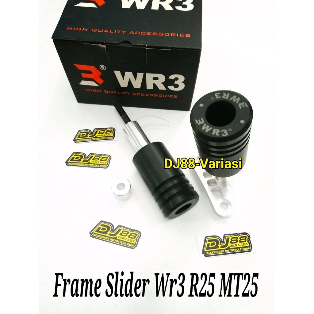 BIGGER Like Monster Frame slider Yamaha R25 Mt25 | pelindung fairing