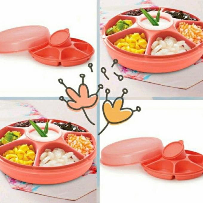 <<<<<] large serving center tupperware