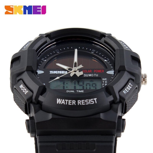 SKMEI Jam Tangan Analog Digital Pria - Black