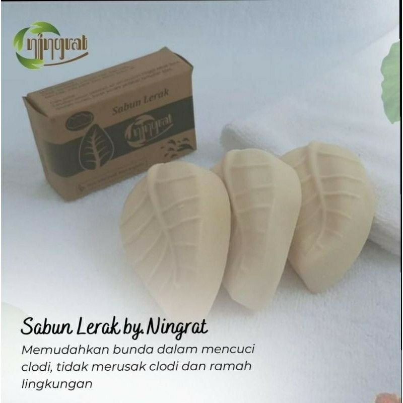 Sabun lerak batang untuk mencuci clodi dan gendongan