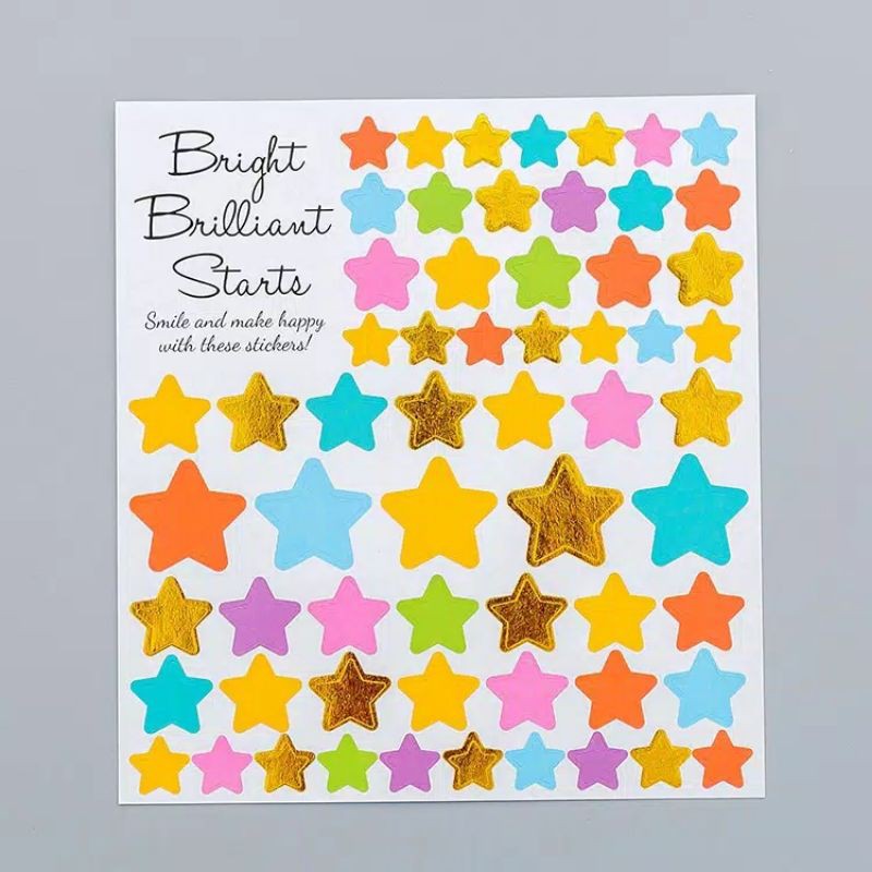

Sticker Colorfull Star