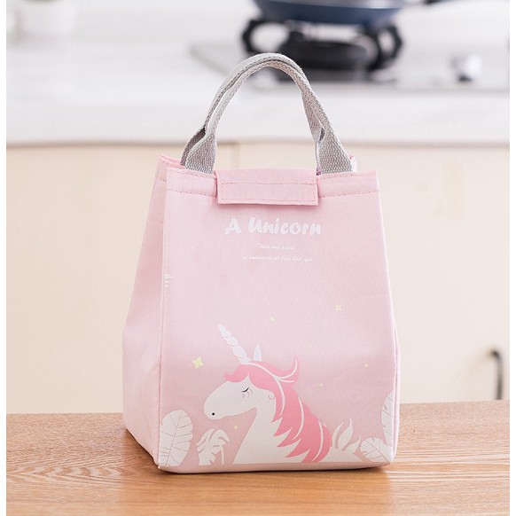 Tas Bekal Unicorn Tas Tepak Makan Unicorn Lunch Bag Unicorn Lunch Cooler Bag