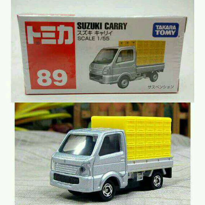 Diecast miniatur alat berat takara tomy tomica 89 suzuki carry silver