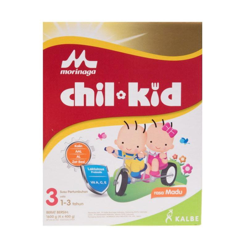 

Morinaga Chil School Tahap 4 Madu Susu Formula (1600 g)