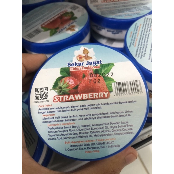 LULUR PEMUTIH BADAN SEKAR JAGAT BALI ORIGINAL