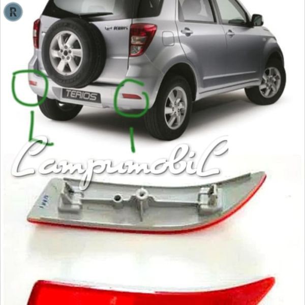 Ready Reflektor Bumper Belakang Daihatsu Terios 2006-2017