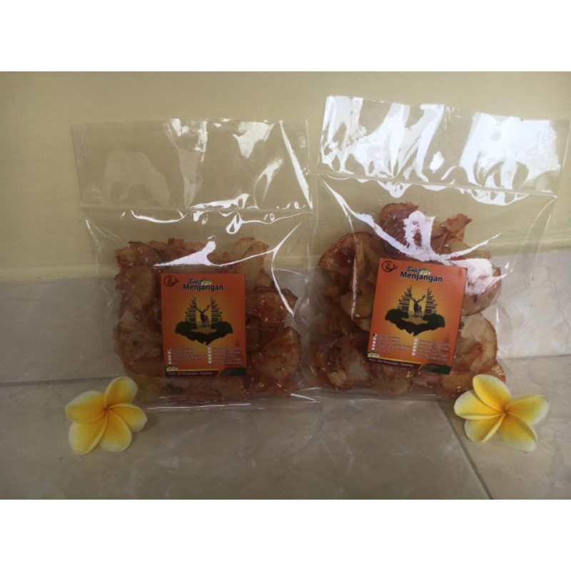 

Kripik Singkong Wijen Bali Menjangan