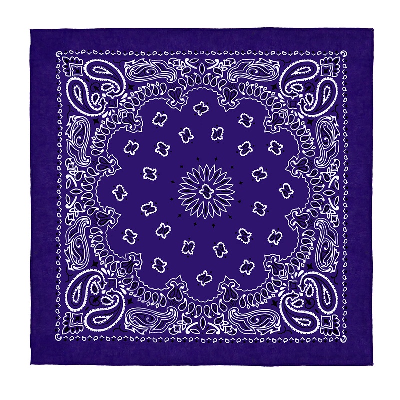 Hip Hop Square Cycling Bandana Cotton 30g Lippes Bandana Bunga Mete