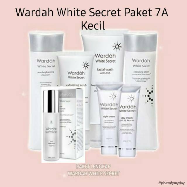 Wardah White Secret Paket Kecil Indonesia