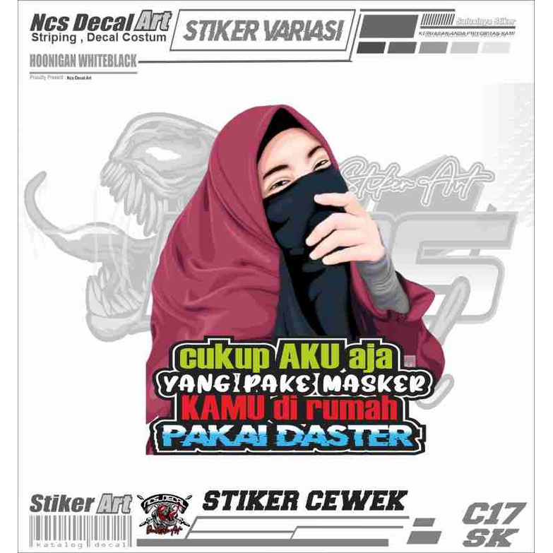 Jual Stiker Cewek Stiker Mobil Stiker Motor Stiker Truk Stiker Variasi Stiker Cewek Vektor 4360