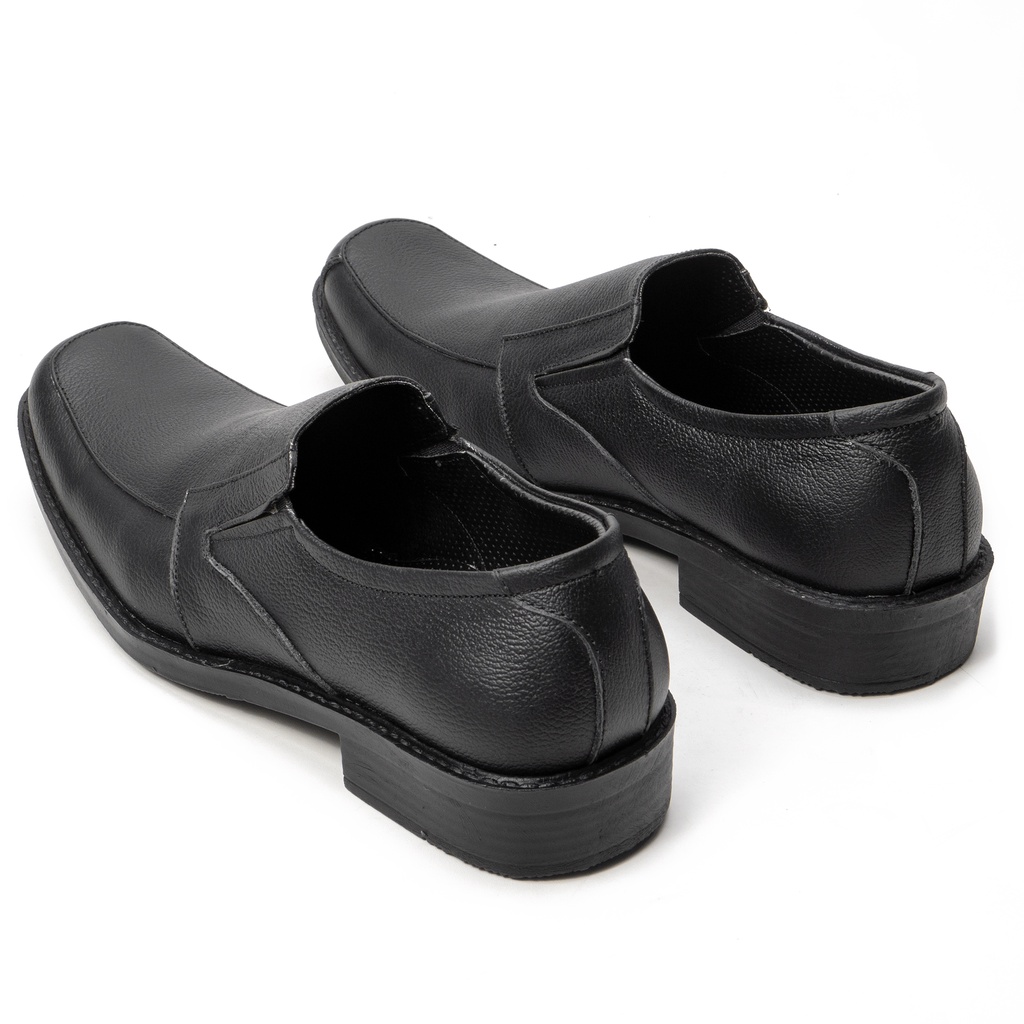 Sepatu Pantofel Pria Formal Kulit Asli Slip On Model Fordza 7602HT