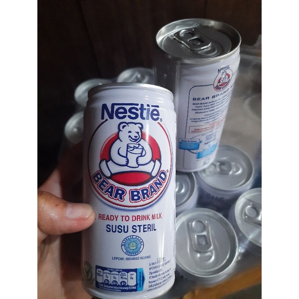 

SUSU STERIL BEAR BRAND NESTLE 189 ml