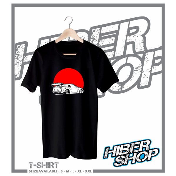 TERBARU KAOS NISSAN SKYLINE GTR R35 VECTOR KAOS OTOMOTIF - HIBER SHOP