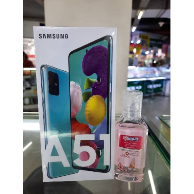 Samsung Galaxy A51 8gb  128 Gb Prism Crush Black Shopee