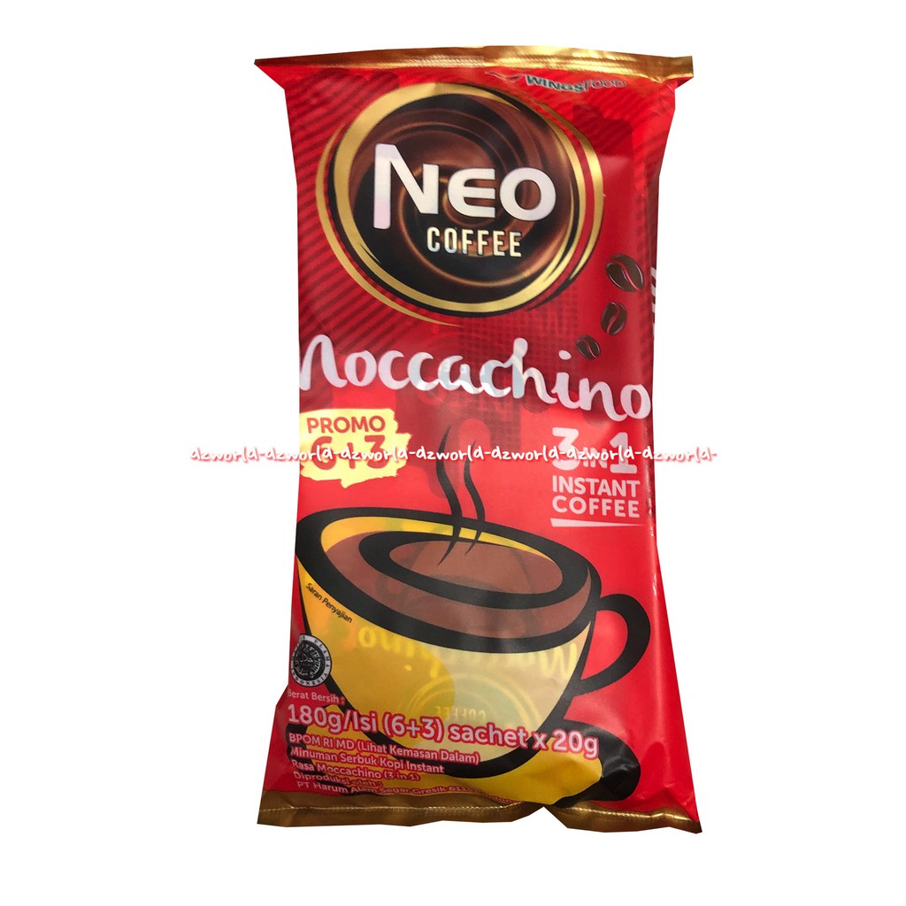 Neo Coffee Maccachino 3In1 Instan Coffe Kopi Moka