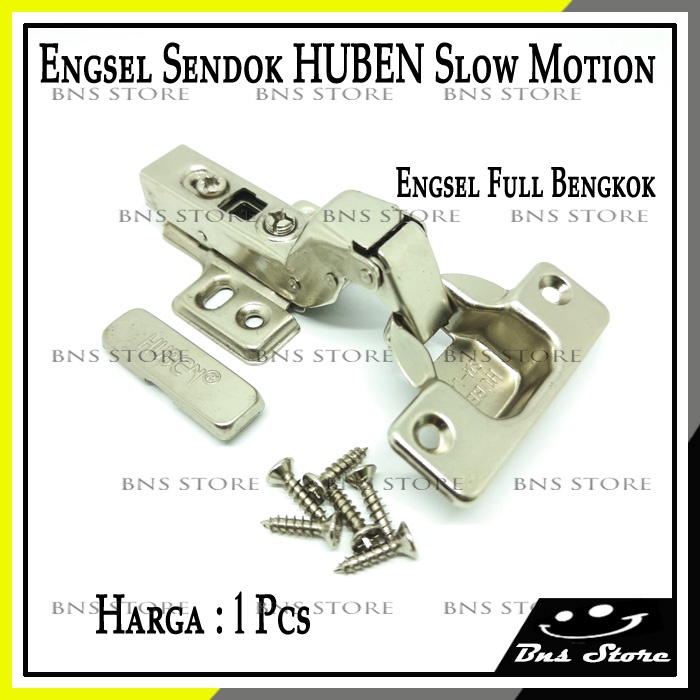 Engsel Sendok HUBEN Slow Motion SM L4 Full Bengkok Kitchen Set Wardrobe Lemari