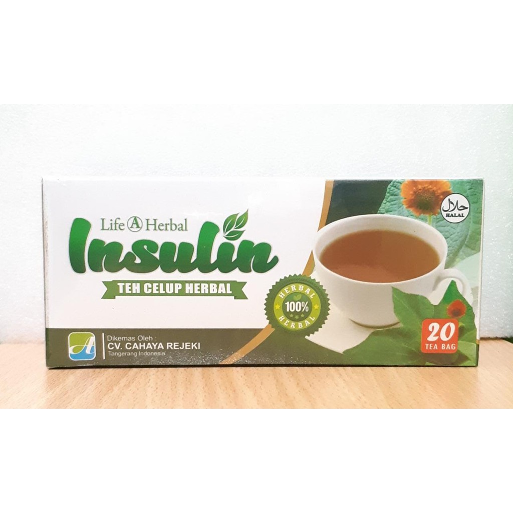 

Teh Celup Daun Insulin Life A Herbal ( 20 kantong )