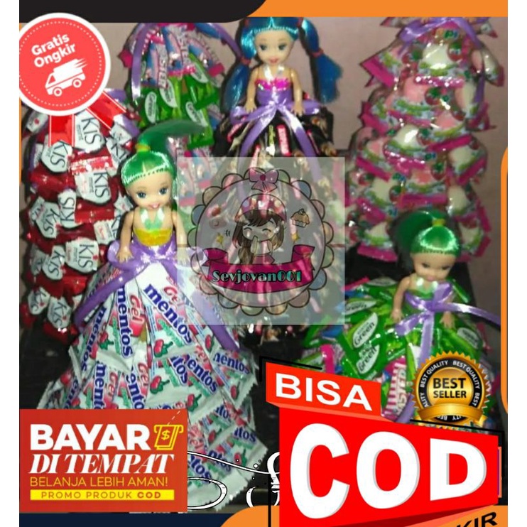 

parcel lebaran/berby candy/permen berbie/jajan lebaran 2022