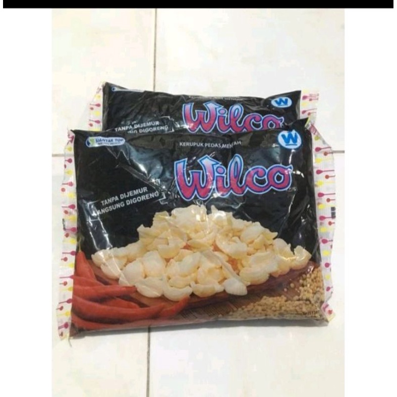 

KRUPUK WILCO PEDAS 350GR GURIH RENYAH STOK BARU