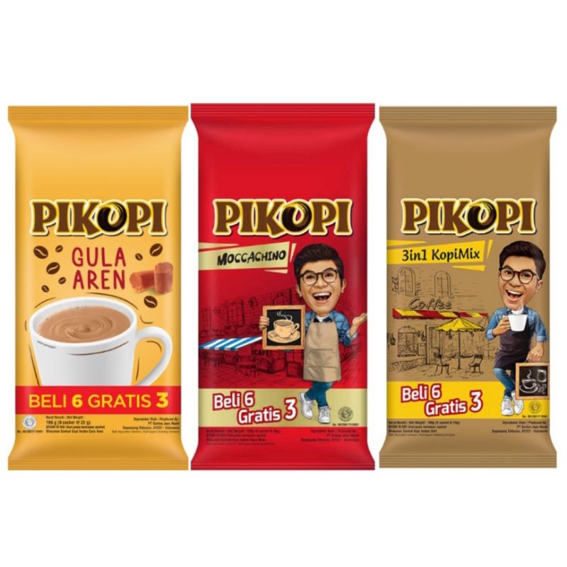 

Pikopi Kopi Instan Moccachino gula aren 3in1 coffeemix